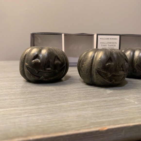 SOLD: Williams Sonoma Halloween Tiny Taper Holders - Picture 2 of 4